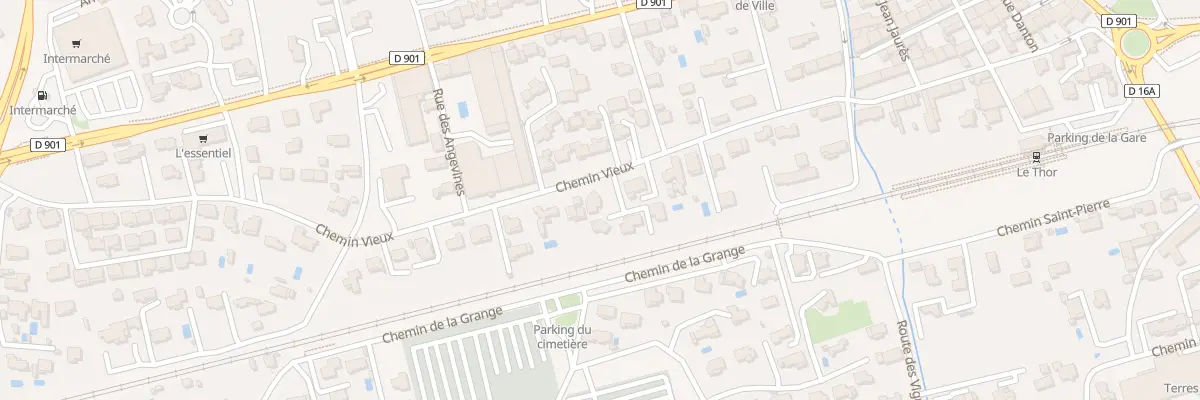 Plan du 181B Che Vieux au Thor