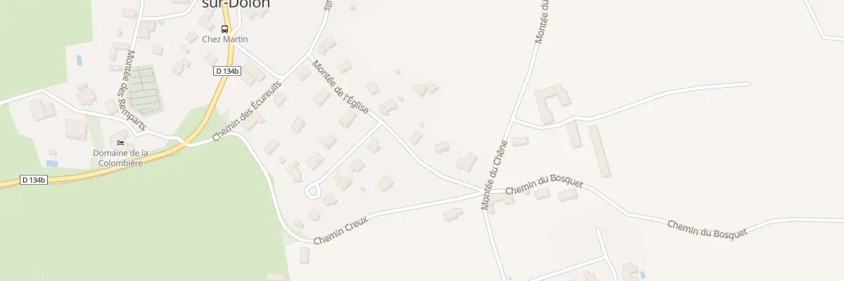 Plan du 9000 Chez Martin à Moissieu-sur-Dolon