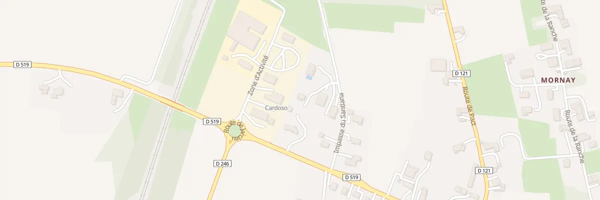 Plan du 137 Imp du Santiana à Lapeyrouse-Mornay