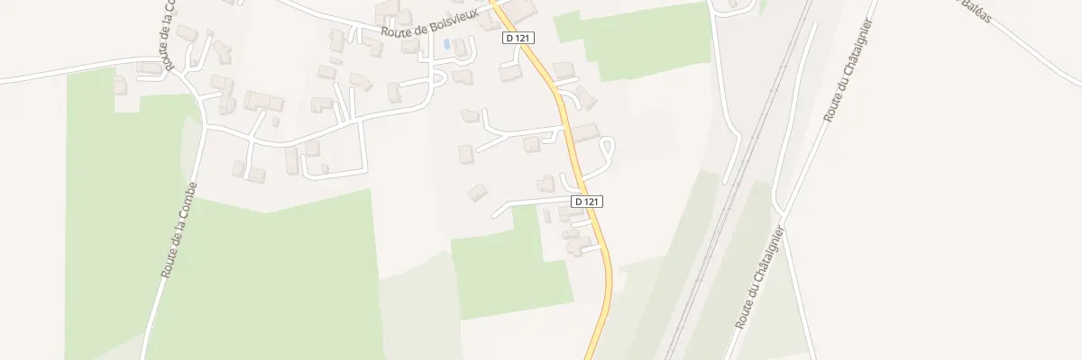 Plan du 1235 Rte de Pact à Lapeyrouse-Mornay