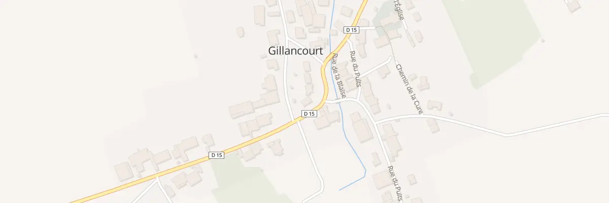Plan du 97 Rue de Clairvaux à Gillancourt
