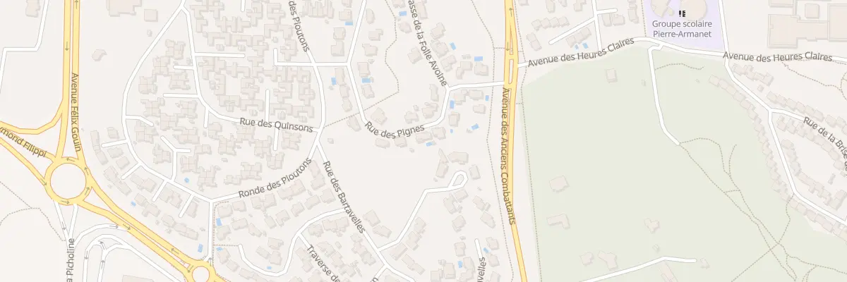 Plan du 11 Rue des Pignes à Istres