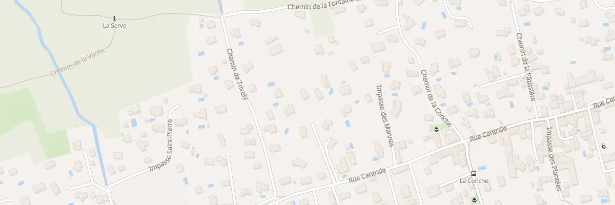 Plan du 1080 Rue Centrale à Beynost