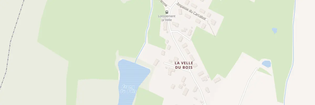 Plan du 5088 La Velle du Bois à Montcoy
