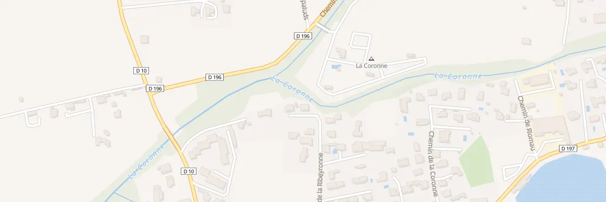 Plan du 9008 Che de la Ribeyronne à Valréas
