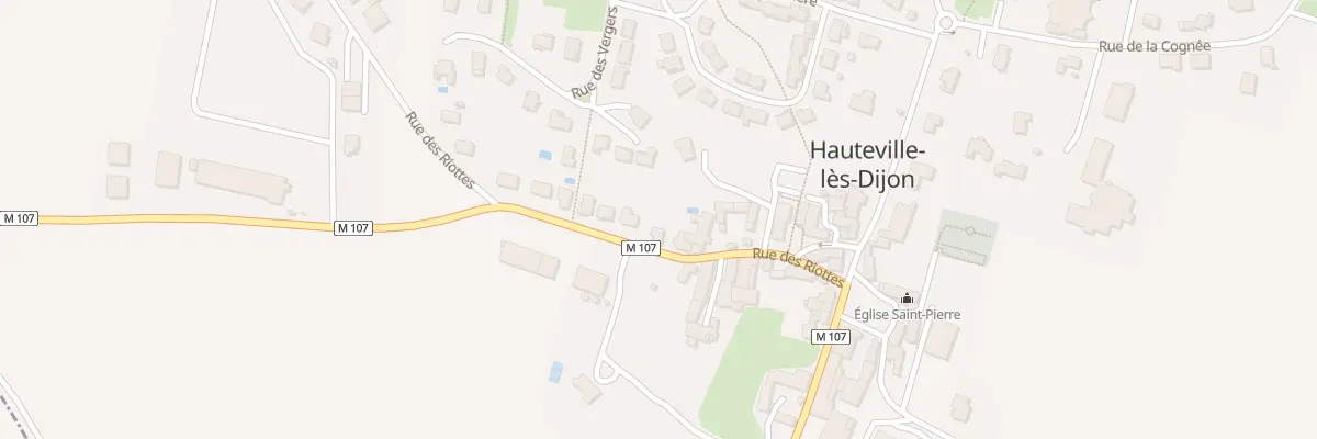 Plan du 14 Rue des Riottes à Hauteville-lès-Dijon