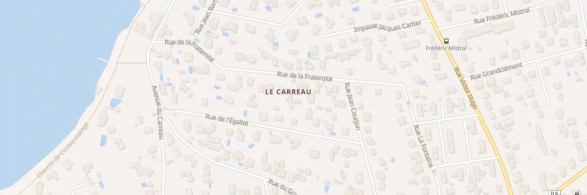 Plan du 22 Rue de la Fraternité à Meyzieu