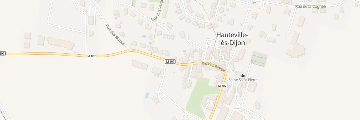 Plan du 12 Rue des Riottes à Hauteville-lès-Dijon