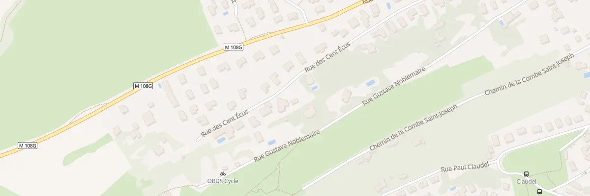 Plan du 25 Rue des Cent Ecus à Dijon