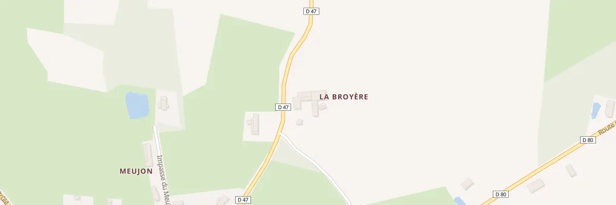 Plan du 406 Rte de Chevroux à Bâgé-Dommartin