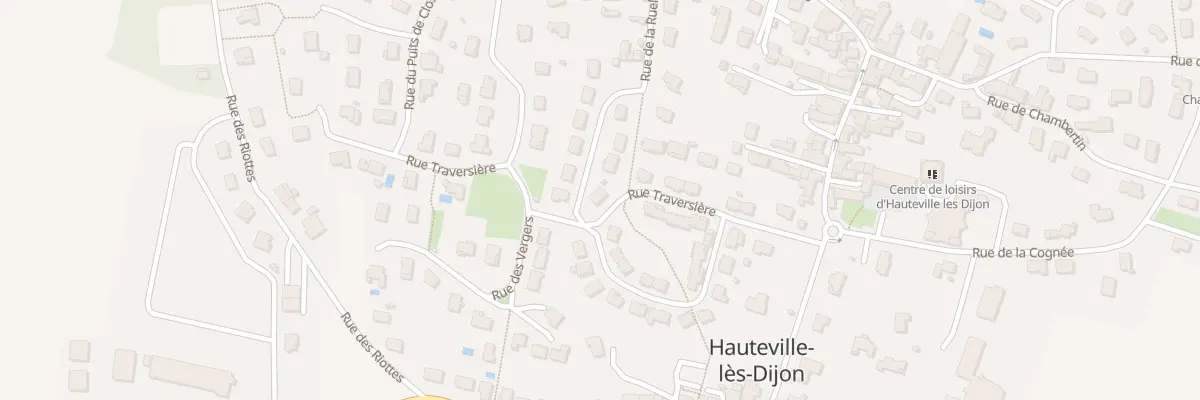 Plan du 5 Rue Traversière à Hauteville-lès-Dijon