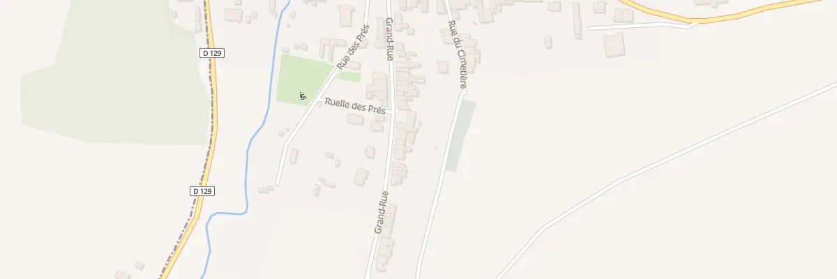 Plan du 28 Gr Grand Rue à Daigny