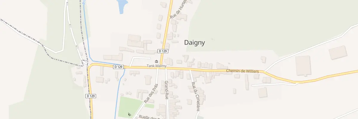 Plan du 5086 Le Village à Daigny