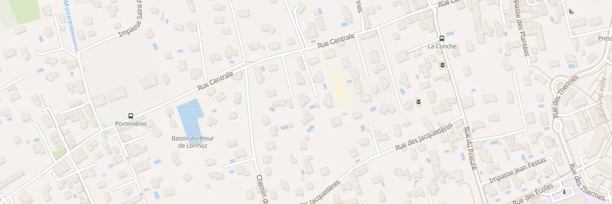 Plan du 1115 Rue Centrale à Beynost