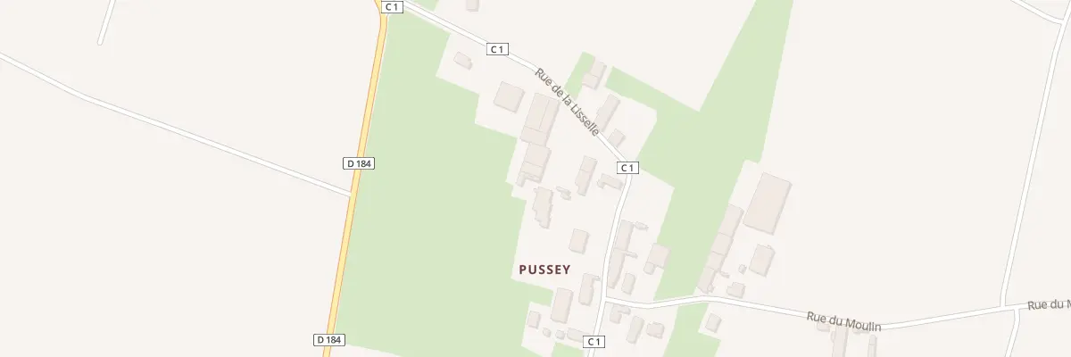 Plan du 43 Rue de la Lisselle à Allerey-sur-Saône