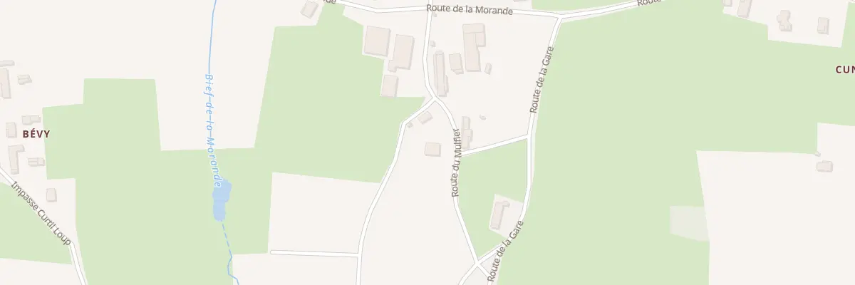 Plan du 653 Rte du Mulfier à Chavannes-sur-Reyssouze