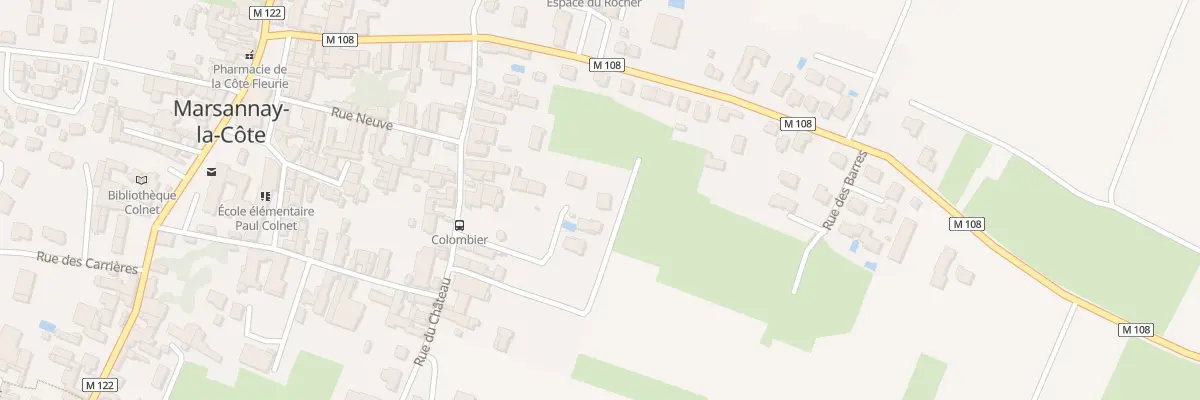 Plan du 6 Imp en Saint Urbain à Marsannay-la-Côte