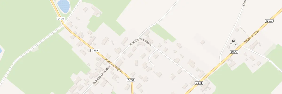 Plan du 3 Rue Saint Antoine à Damerey
