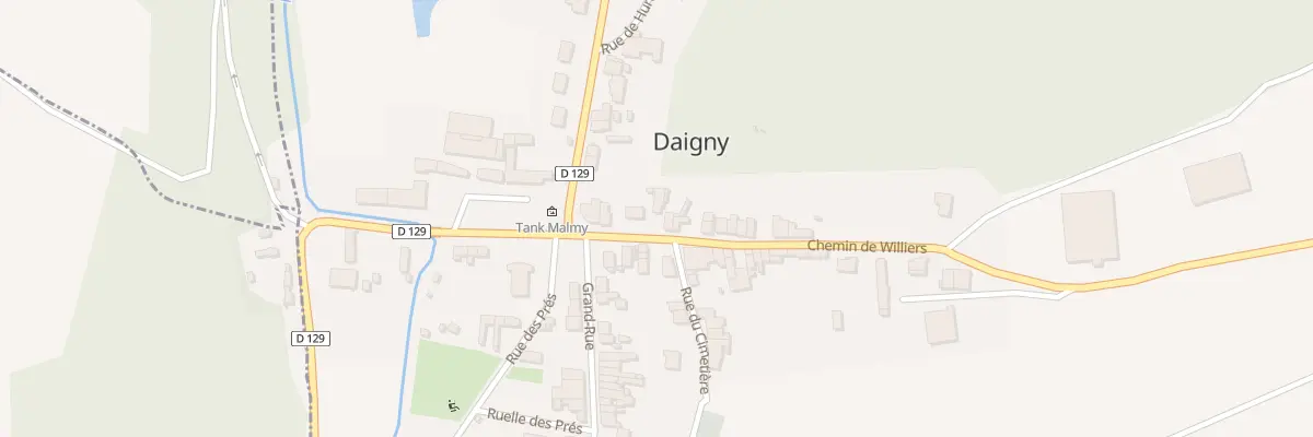 Plan du 5085 Le Village à Daigny