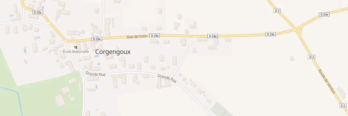 Plan du 1 Che de la Croix Verte à Corgengoux