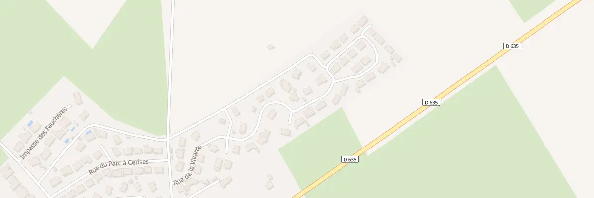 Plan du 25 Rue de la Vivarde à Chancenay