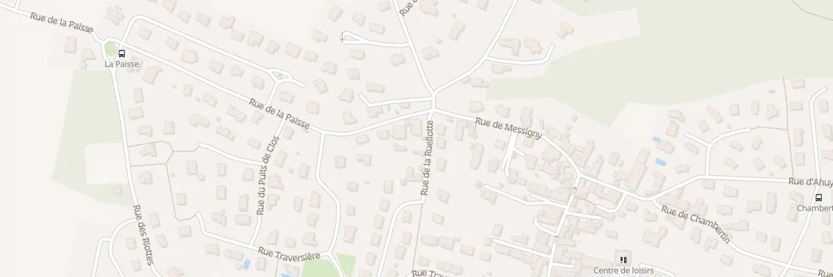 Plan du 2 Sen de la Ruellotte à Hauteville-lès-Dijon