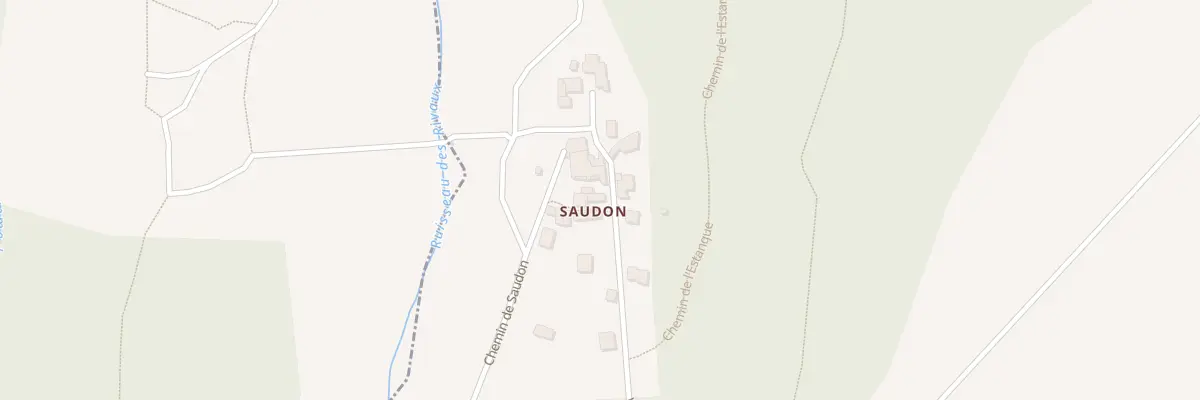 Plan du 5151 Saudon à Soyans