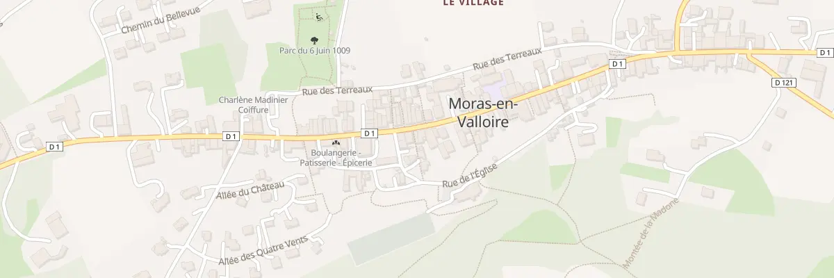 Plan du 46 Rue Maurice Savin à Moras-en-Valloire