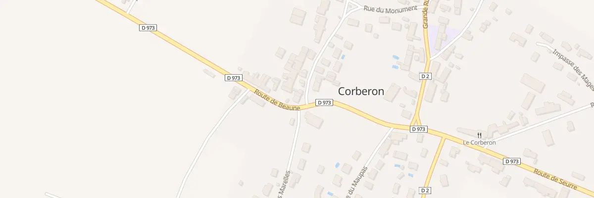 Plan du 2 Rue des Plantes à Corberon