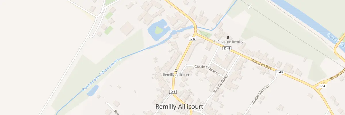 Plan du 18 Rue de Raucourt à Remilly-Aillicourt