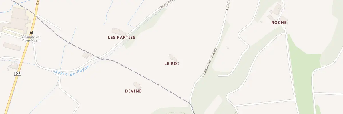 Plan du 5169 Les Bosquets à Gigondas