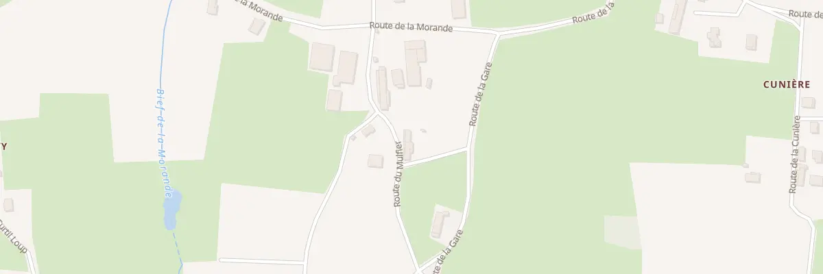 Plan du 571 Rte de la Gare à Chavannes-sur-Reyssouze