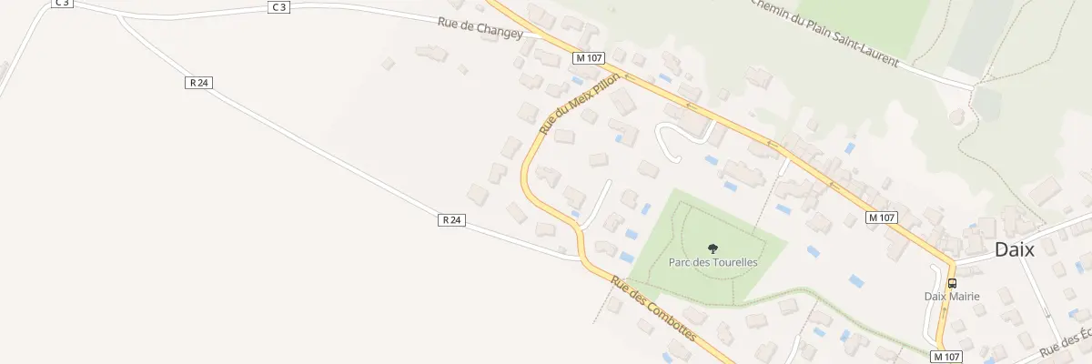 Plan du 5 Rue du Meix Pillon à Daix