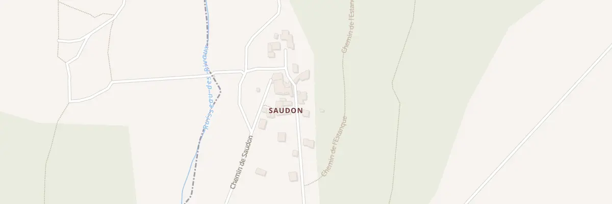 Plan du 5131 Saudon à Soyans