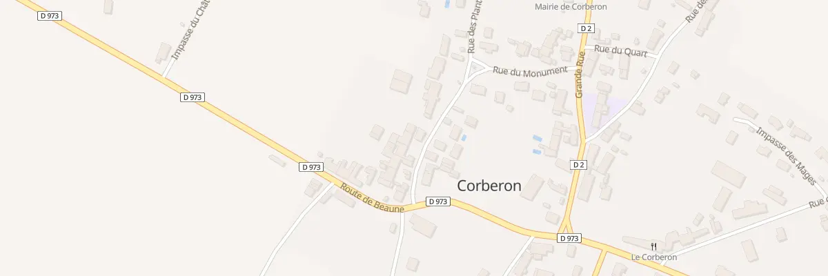 Plan du 8 Rue des Plantes à Corberon