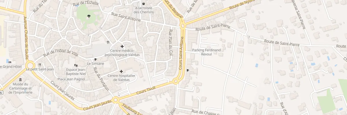Plan du 25 Rue Plan du Col à Valréas