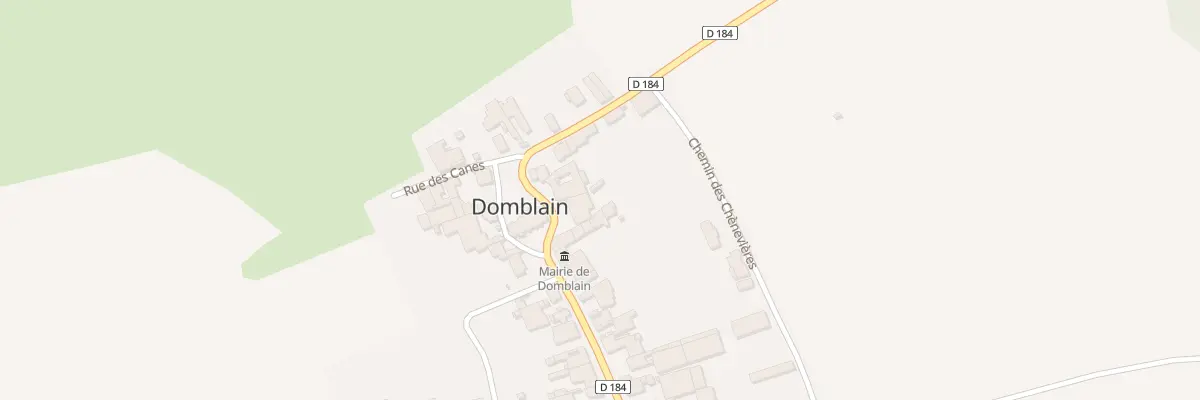 Plan du 8 Rue de la Fontaine à Domblain