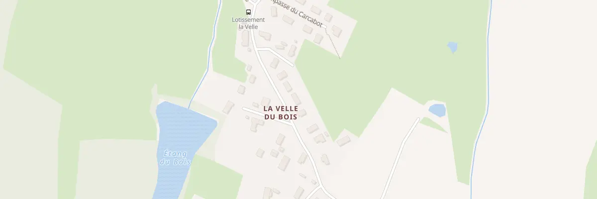 Plan du 5093 La Velle du Bois à Montcoy