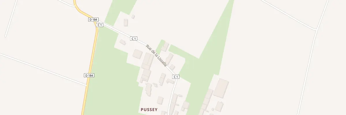 Plan du 14 Rue de la Lisselle à Allerey-sur-Saône