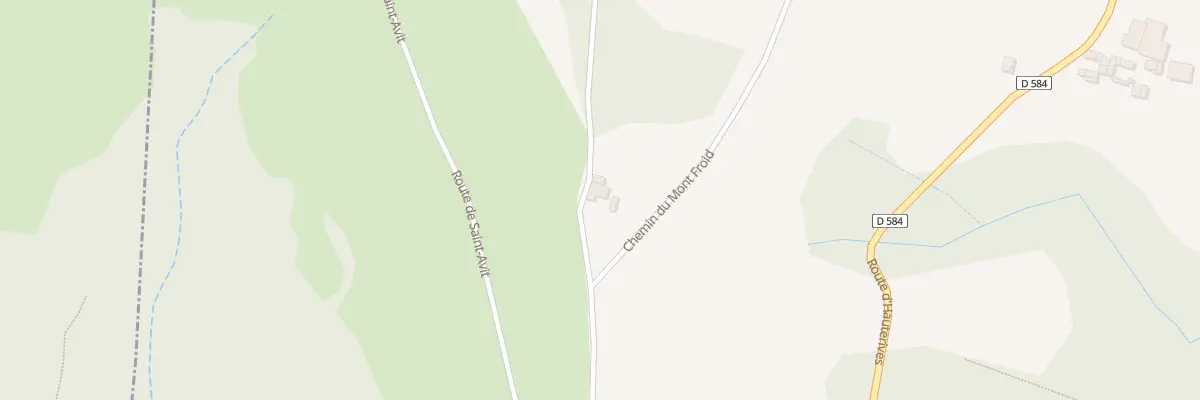 Plan du 330 Che du Mont Froid à Bathernay
