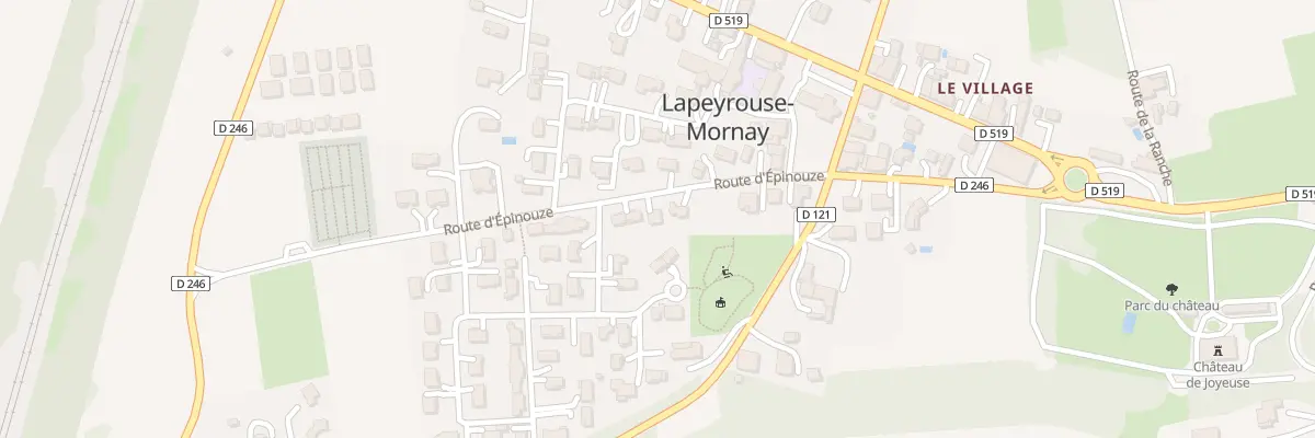 Plan du 9 Lot Le Val d’Or à Lapeyrouse-Mornay