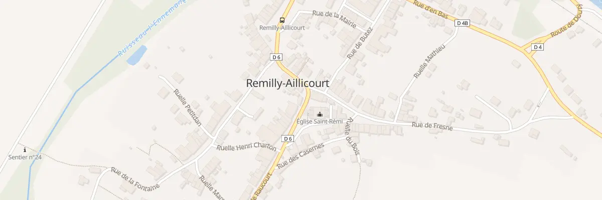 Plan du 58 Rue de Raucourt à Remilly-Aillicourt
