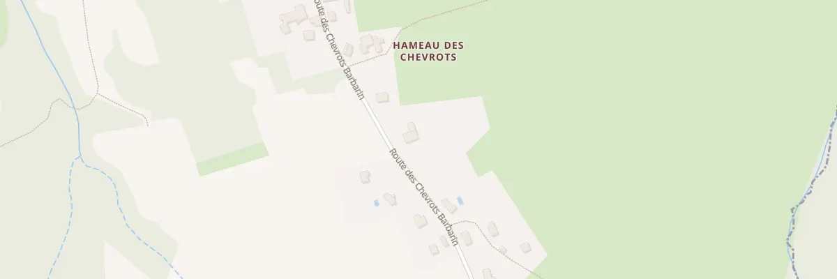 Plan du 1027 Rte des Chevrots Barbarin à Montseveroux