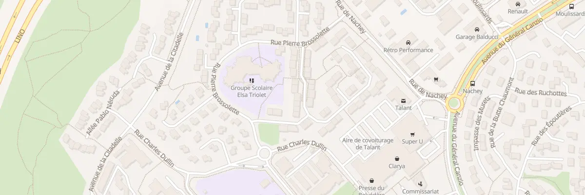 Plan du 11 Rue Pierre Maître à Talant