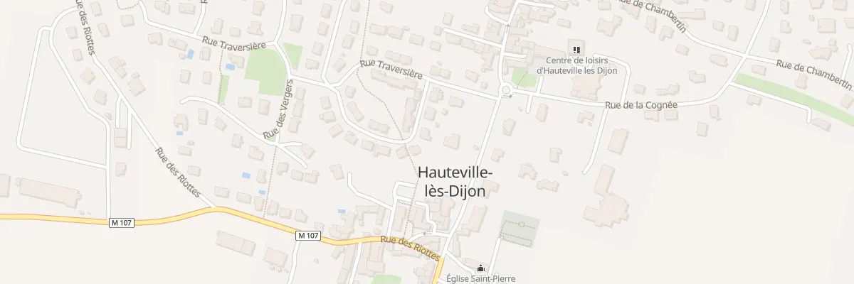 Plan du 34 Rue de la Ruellotte à Hauteville-lès-Dijon