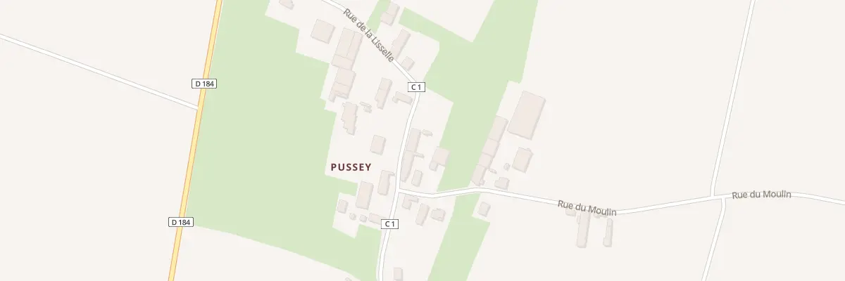 Plan du 3 Rue du Moulin à Allerey-sur-Saône