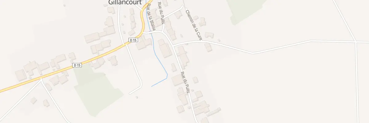Plan du 247 Rue du Puits à Gillancourt