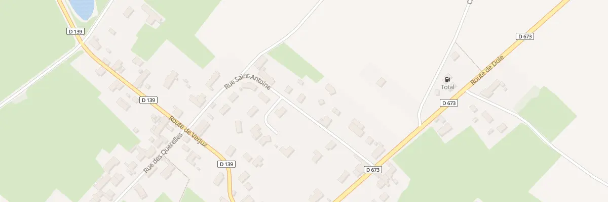 Plan du 6 Saint Antoine à Damerey