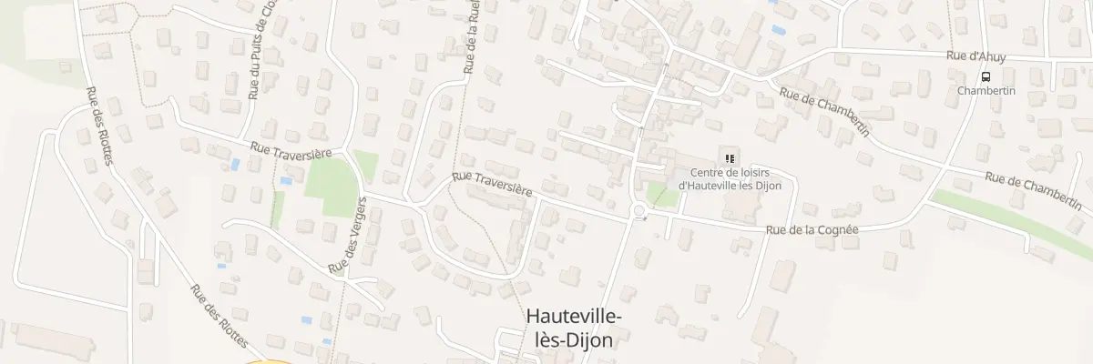 Plan du 21 Rue Traversière à Hauteville-lès-Dijon
