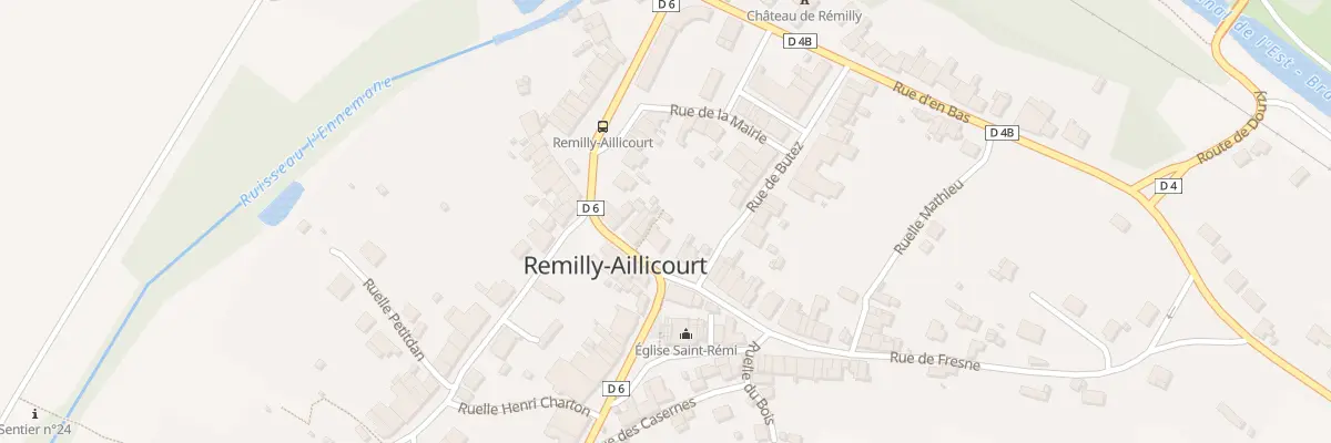 Plan du 21 Rue de Raucourt à Remilly-Aillicourt